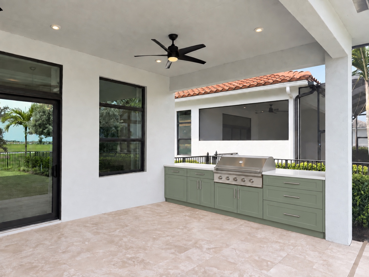 Leslie kitchen with Sage cabinetry