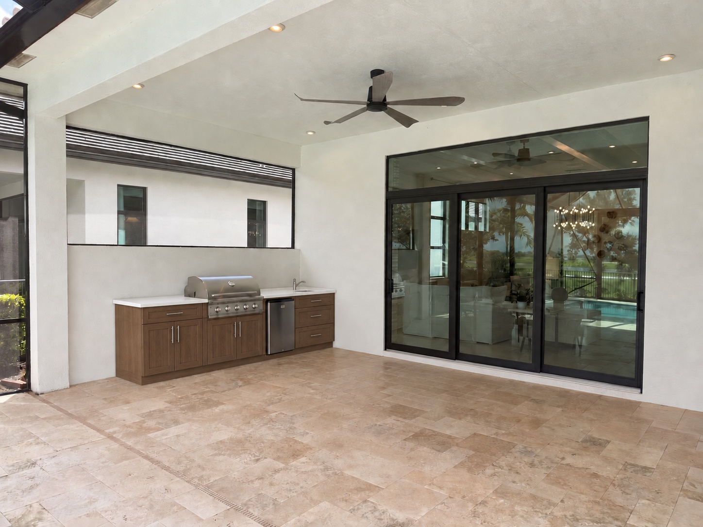 Madeline kitchen with Brown Walnut cabinetry