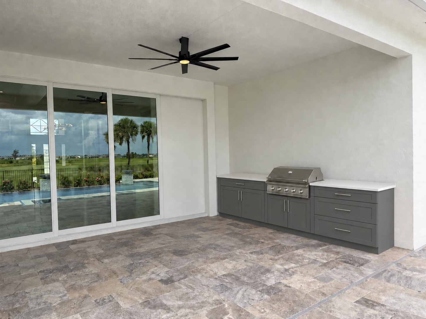 Rebecca kitchen with Charcoal Gray cabinetry